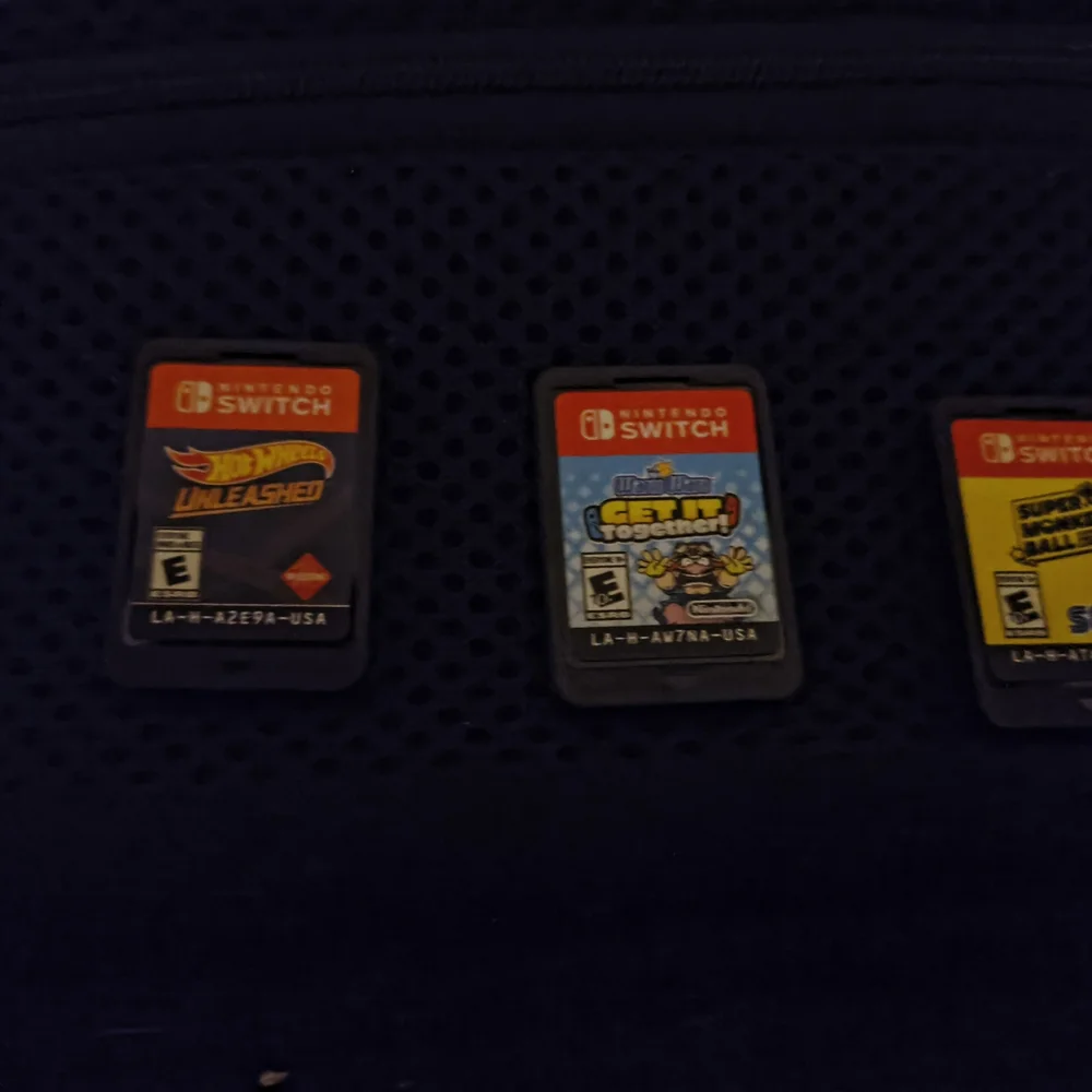 Nintendo Yellow Handheld Console with Case